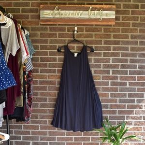 H&M Navy shift dress
